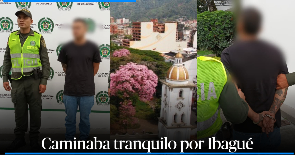 Peligroso Delincuente Se Escond A En Ibagu Con Circular Roja De